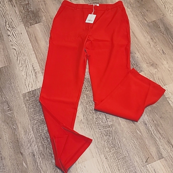 Walter Baker Women's Red Falon Stretch-twill Bootcut Pants - Picture 6 of 10